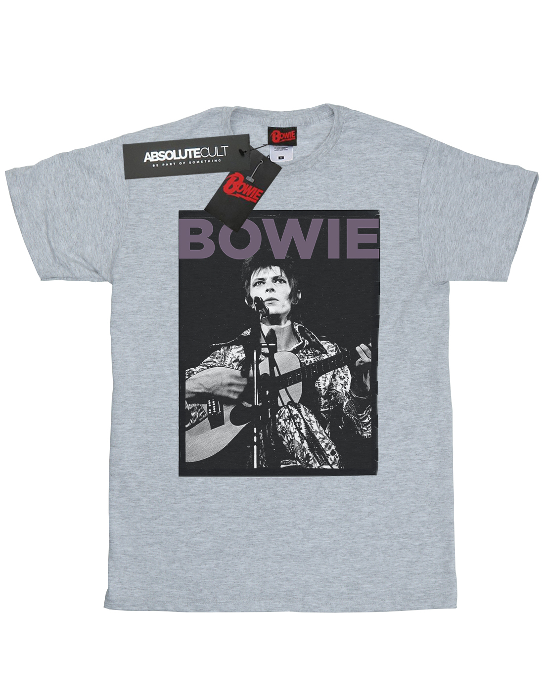 David Bowie Girls Rock Poster T-Shirt - Picture 7 of 9