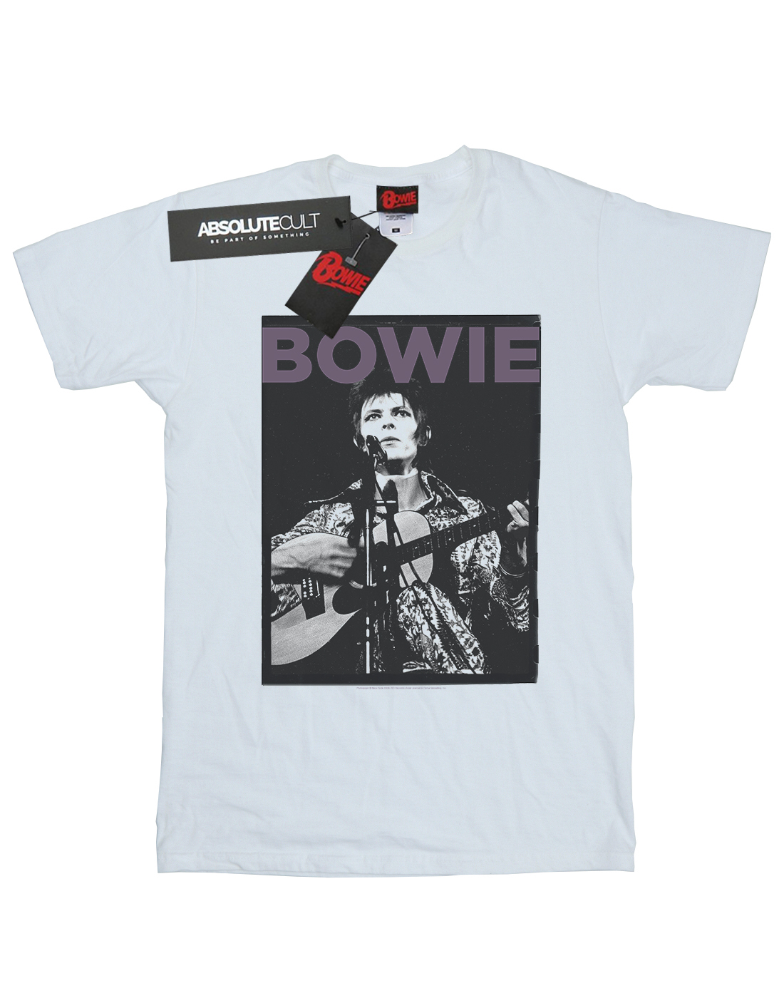 David Bowie Girls Rock Poster T-Shirt - Picture 9 of 9