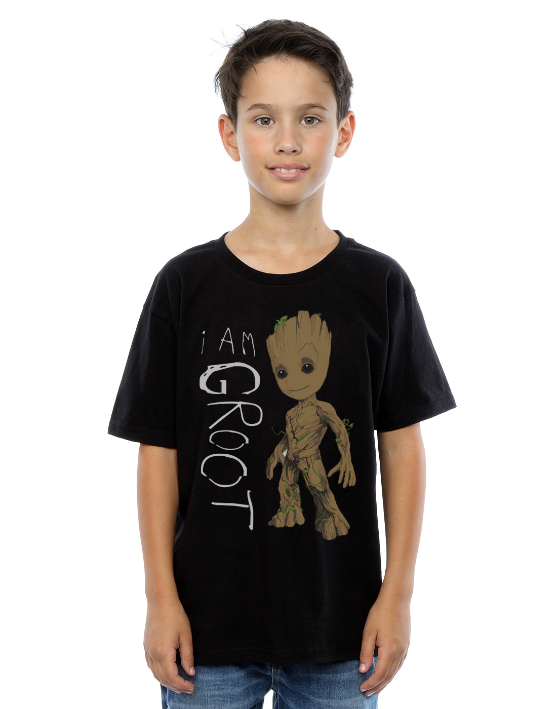 Marvel Boys Guardians Of The Galaxy I Am Groot Scribbles T-Shirt - Picture 6 of 21