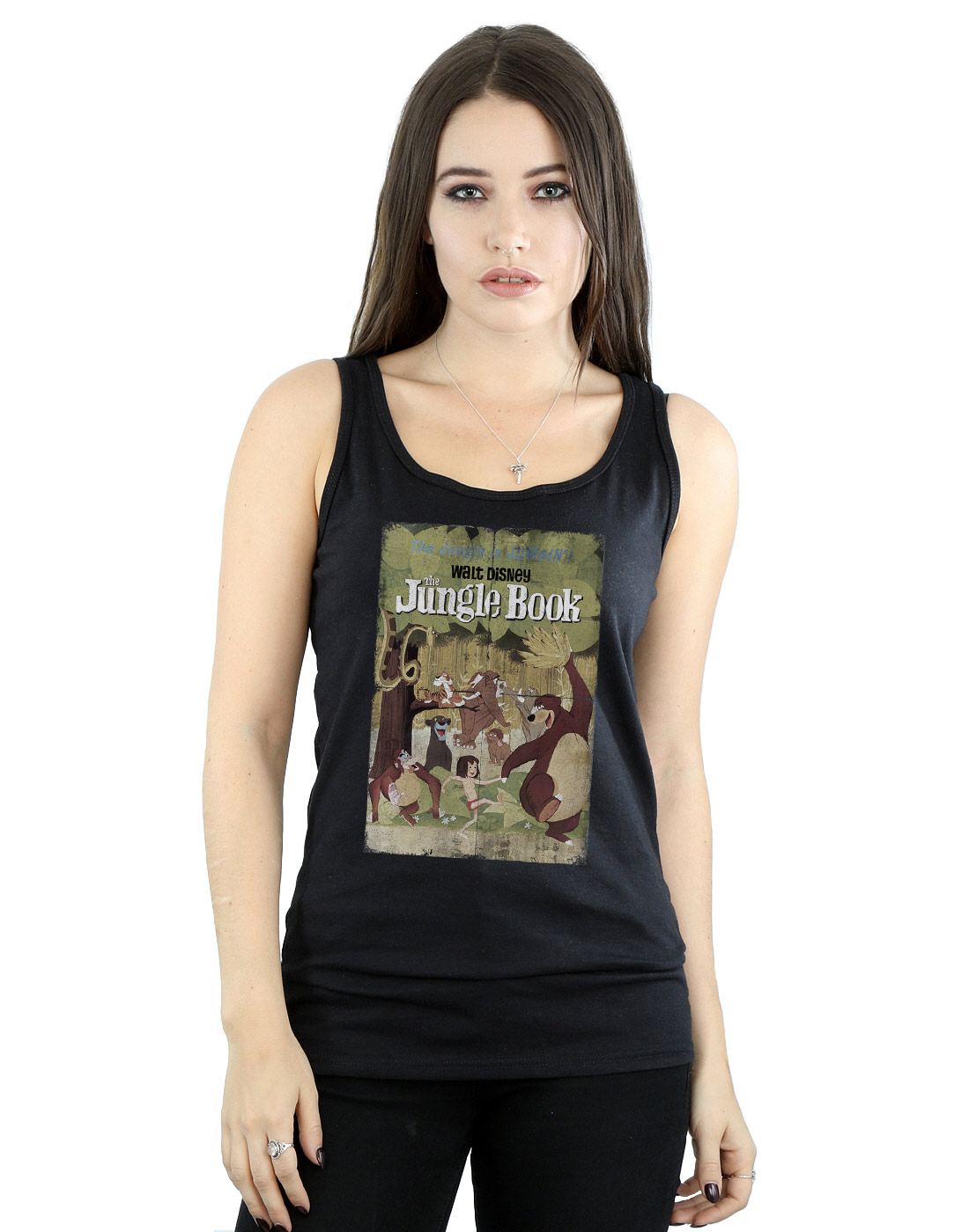 Disney Women's The Jungle Book Retro Poster Vest - Picture 6 of 25