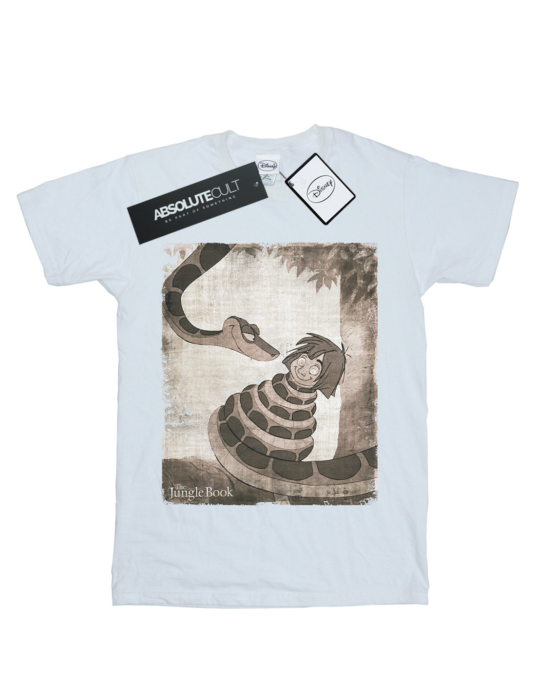 Disney Women's The Jungle Book Hypnosis Boyfriend Fit T-Shirt - Picture 7 of 29