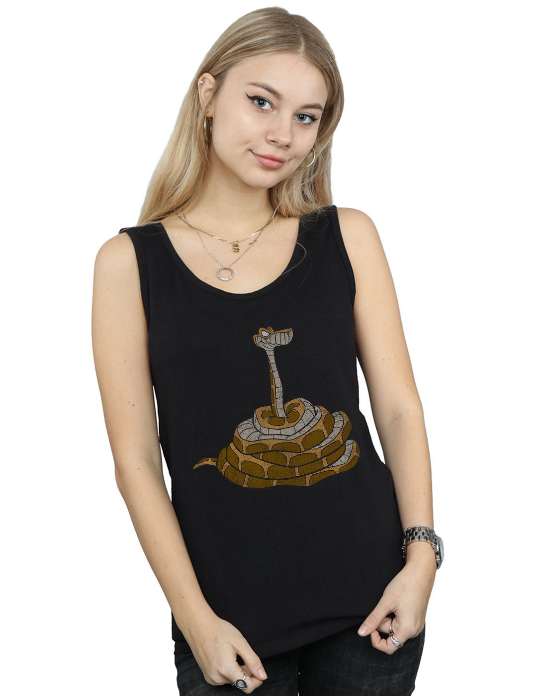 Disney Women's The Jungle Book Classic Kaa Vest - Picture 6 of 25