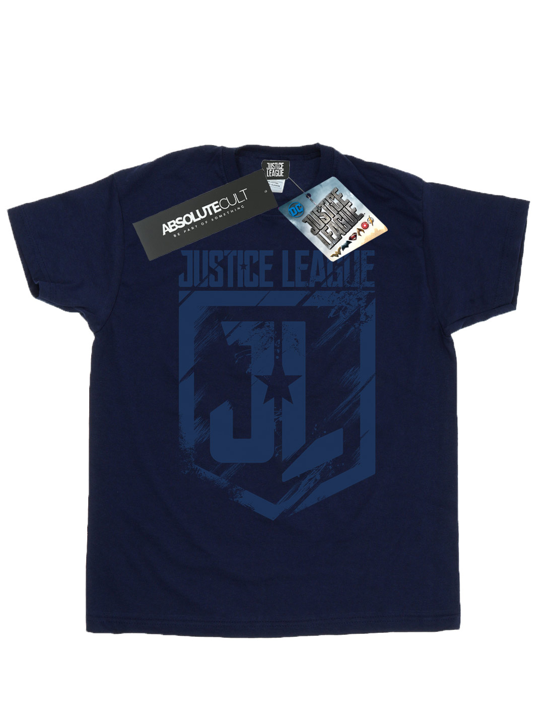 DC Comics Girls Justice League Movie Indigo Logo T-Shirt - Picture 7 of 17