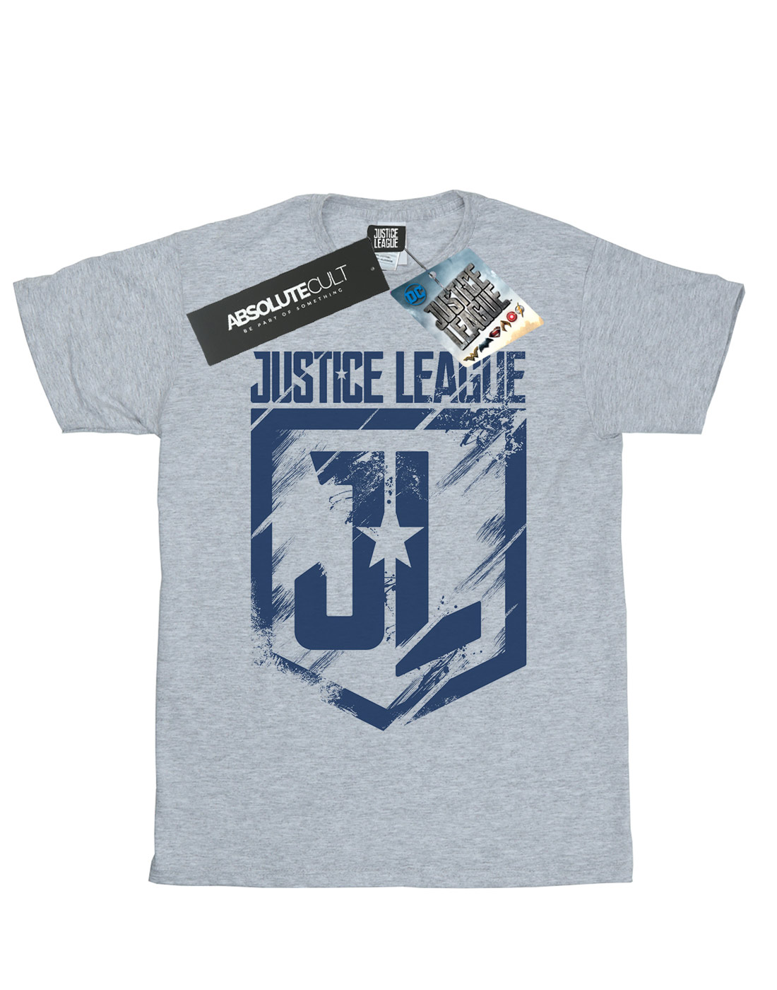 DC Comics Girls Justice League Movie Indigo Logo T-Shirt - Picture 11 of 17
