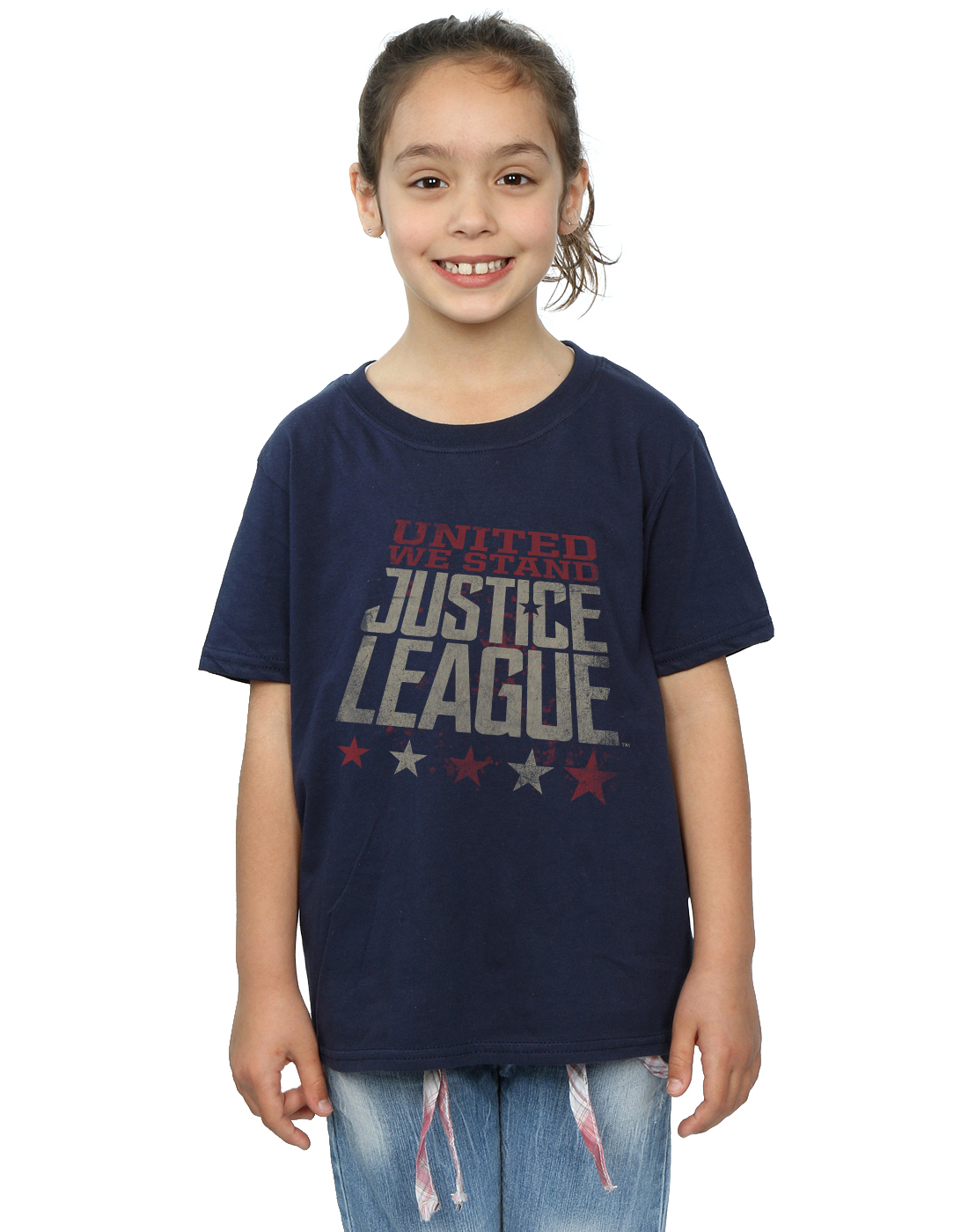 DC Comics Girls Justice League Movie United We Stand T-Shirt - Picture 10 of 13