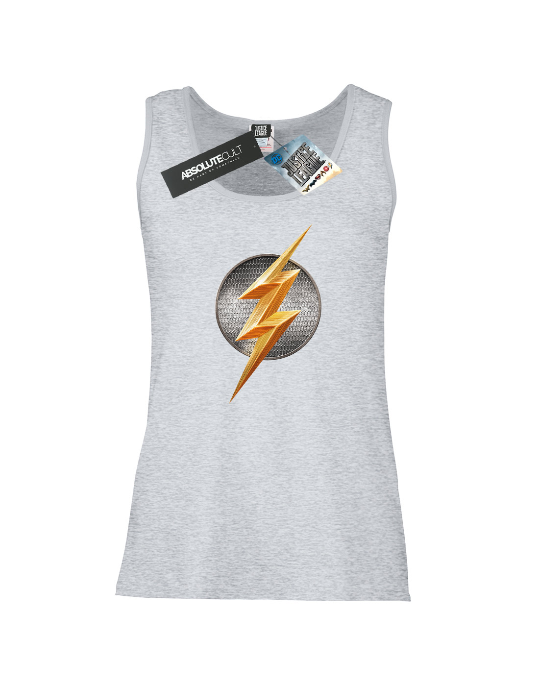 DC Comics Women's Justice League Movie Flash Emblem Vest - Picture 15 of 21