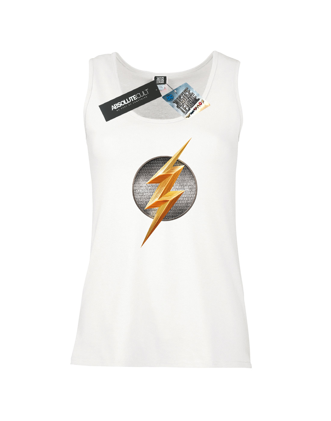 DC Comics Women's Justice League Movie Flash Emblem Vest - Picture 19 of 21