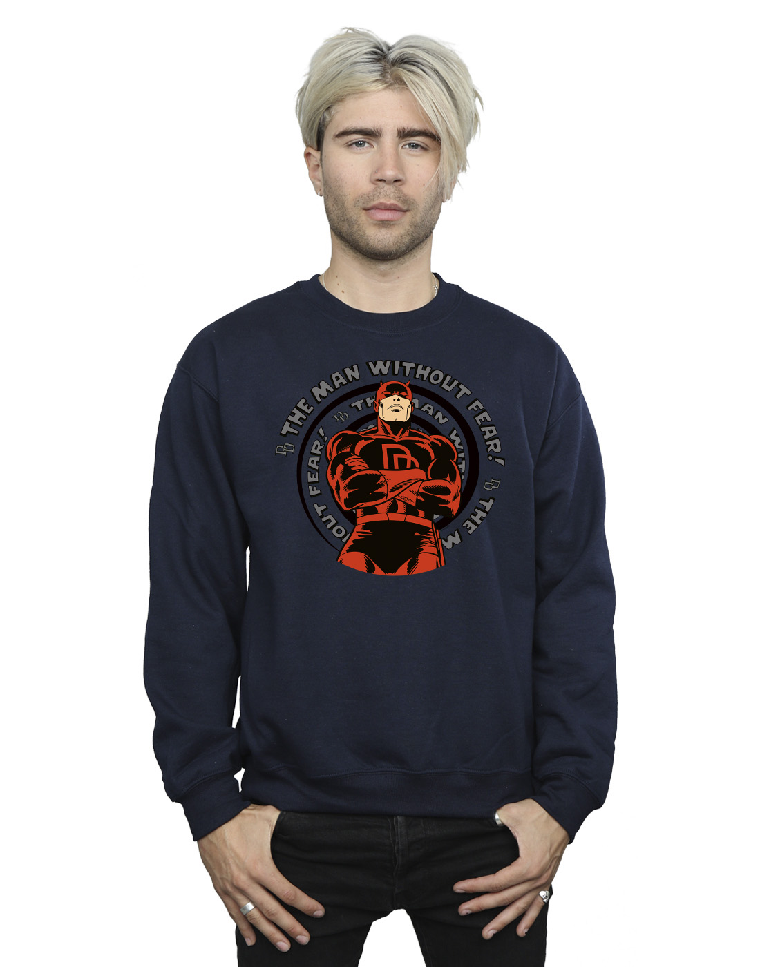 Marvel Men's Comics Daredevil Spiral Sweatshirt - Picture 8 of 16