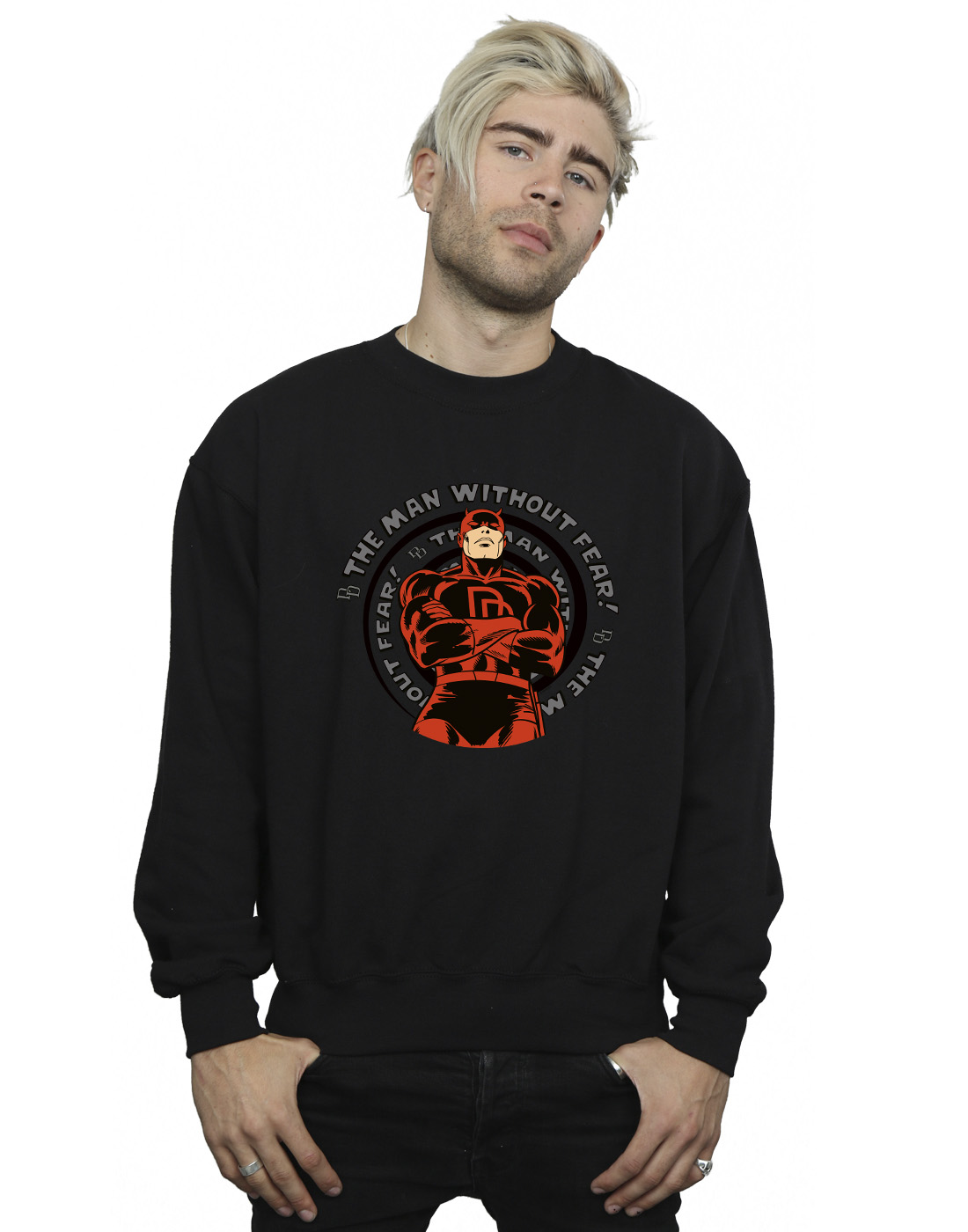 Marvel Men's Comics Daredevil Spiral Sweatshirt - Picture 5 of 16