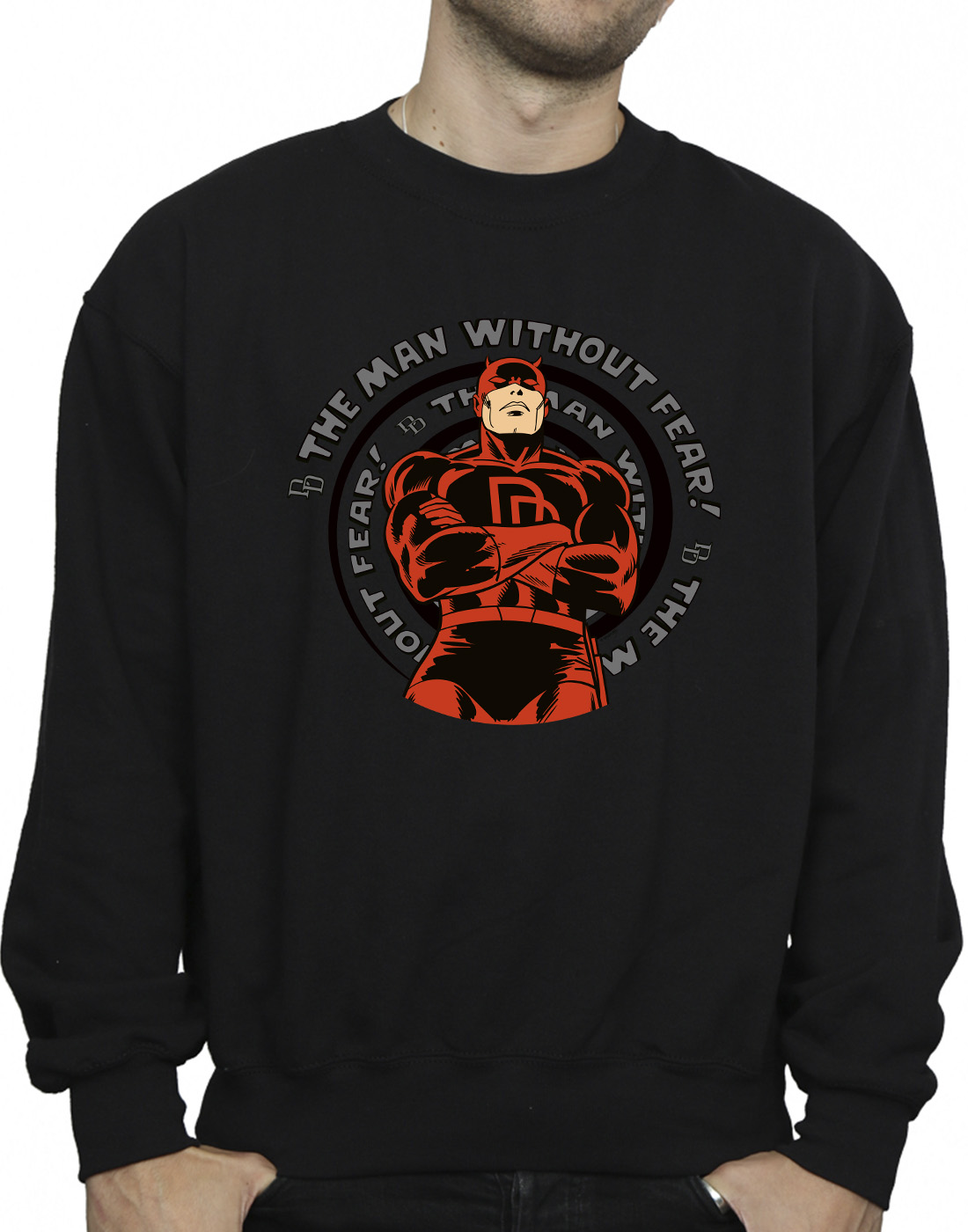 Marvel Men's Comics Daredevil Spiral Sweatshirt - Picture 7 of 16