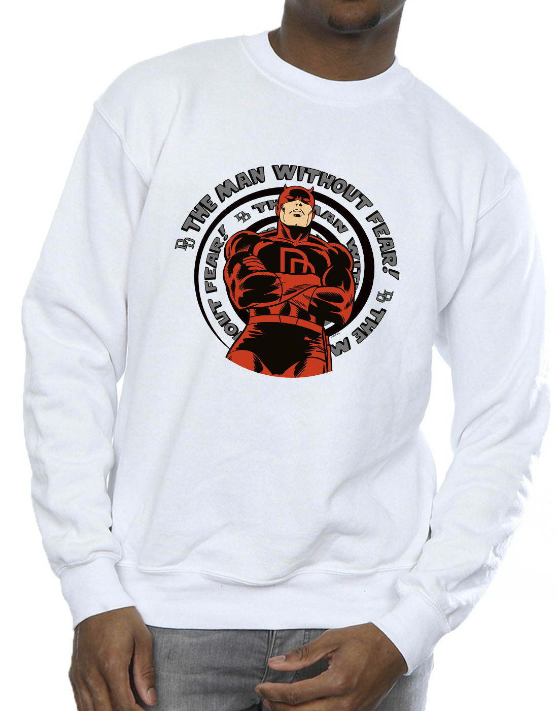 Marvel Men's Comics Daredevil Spiral Sweatshirt - Picture 16 of 16