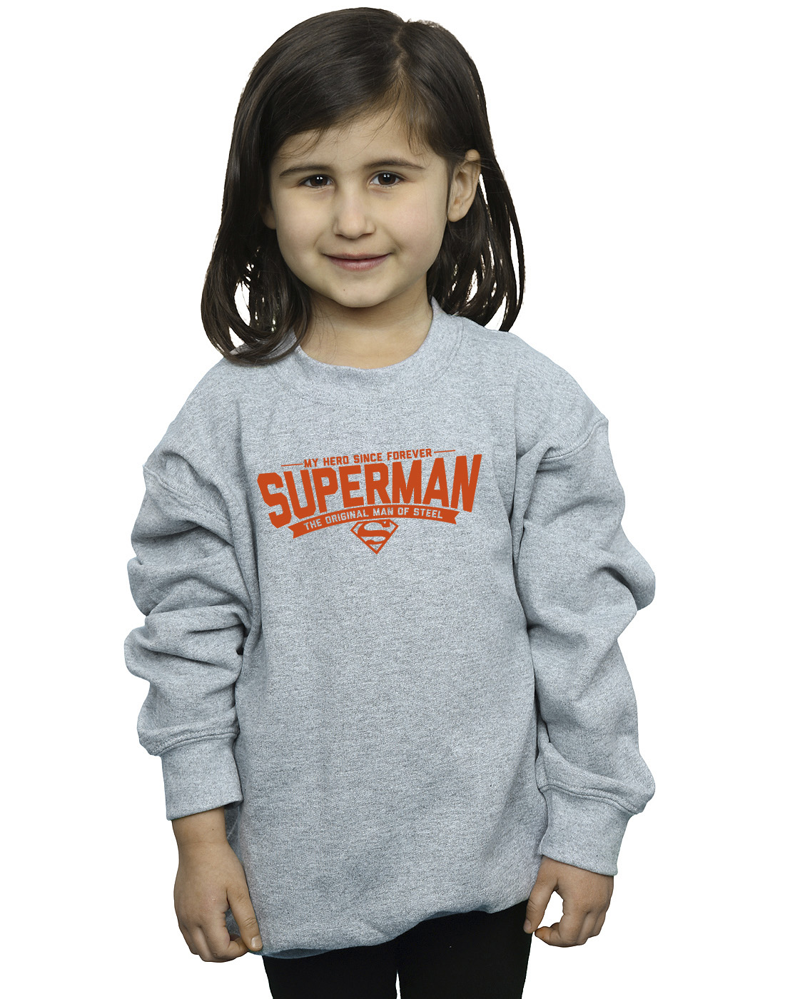 DC Comics Girls Superman Hero Dad Sweatshirt - Picture 11 of 16