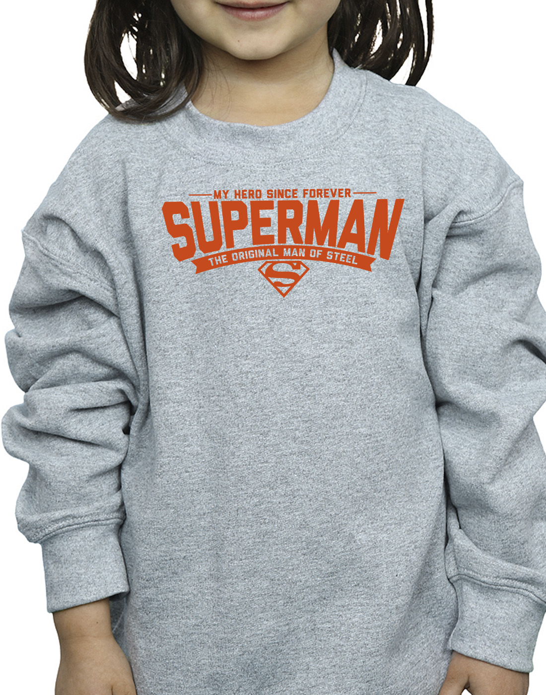 DC Comics Girls Superman Hero Dad Sweatshirt - Picture 13 of 16
