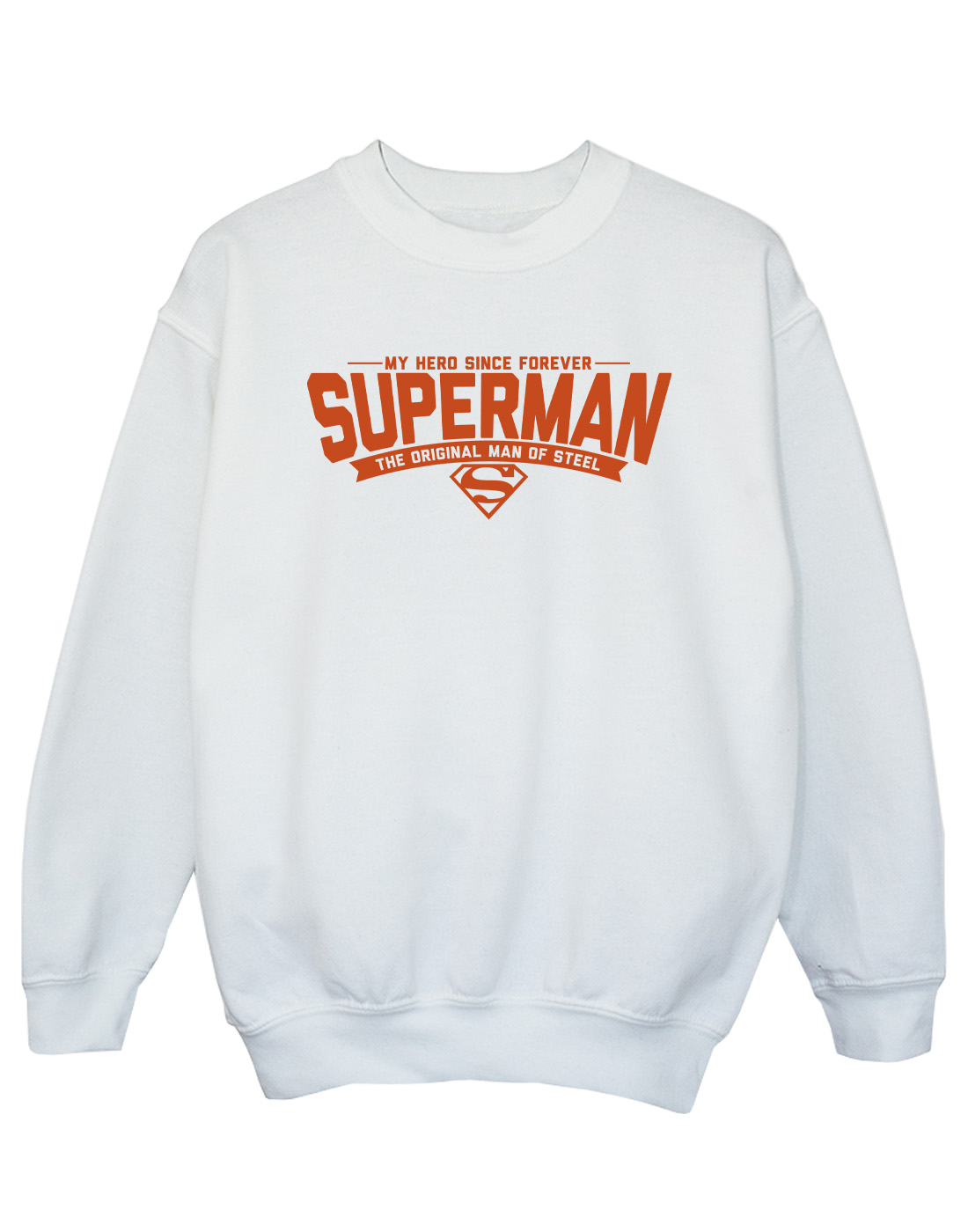 DC Comics Girls Superman Hero Dad Sweatshirt - Picture 15 of 16