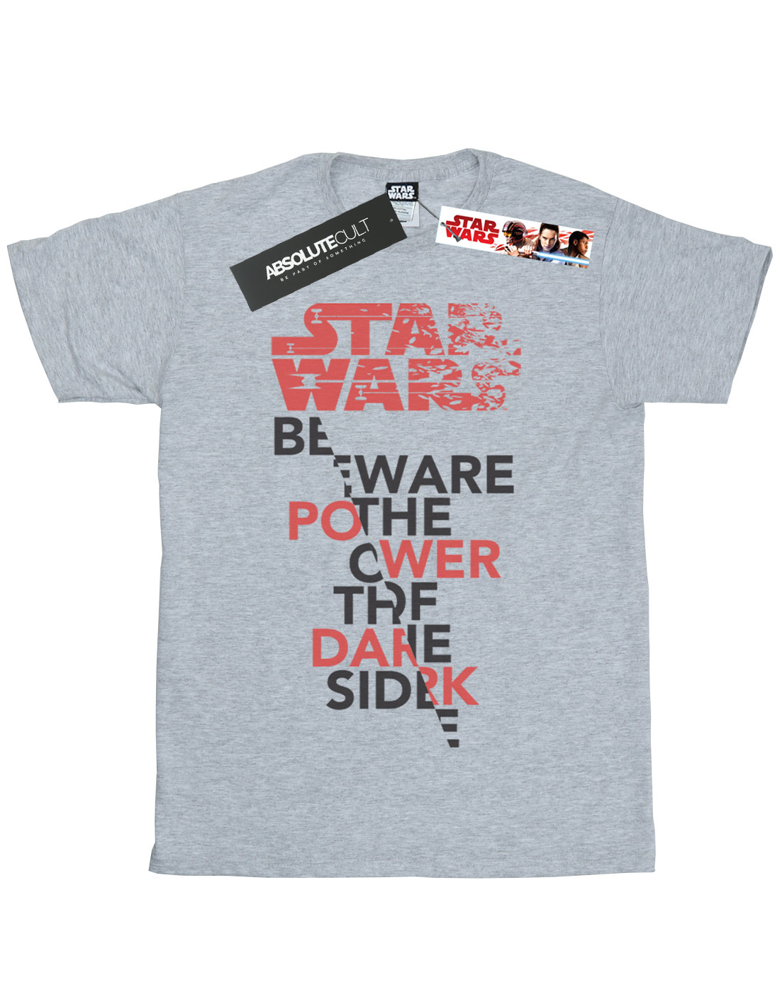 Star Wars Girls The Last Jedi Power Of The Dark Side T-Shirt - Picture 11 of 17